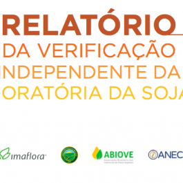 Publicado relatório de verificação 2019/2020 da Moratória da Soja