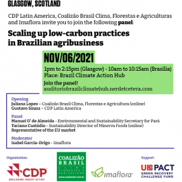 COP-26: Panel presents solutions for low-carbon agriculture